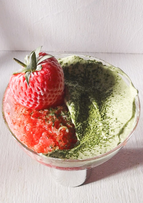 Koyo Berry Matcha Shaved Ice